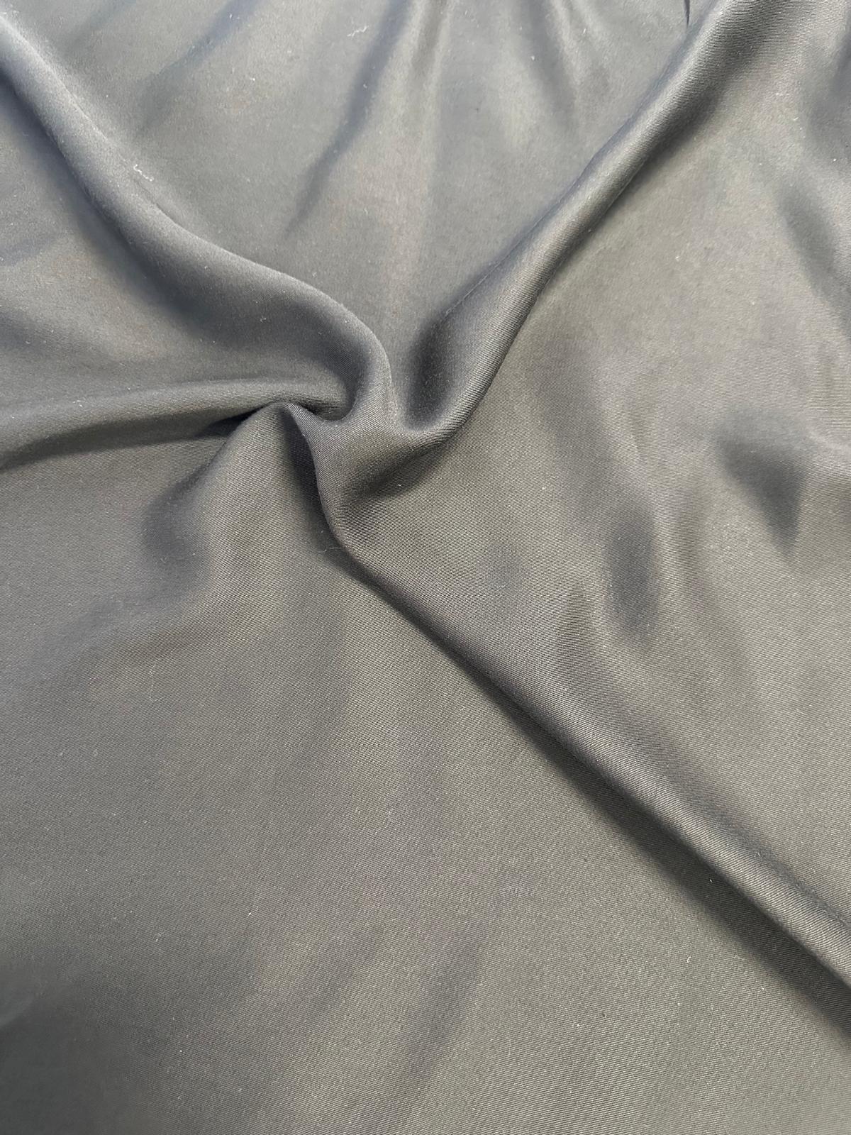 TENCEL 4 OZ BLACK   SOLD BY THE YARD