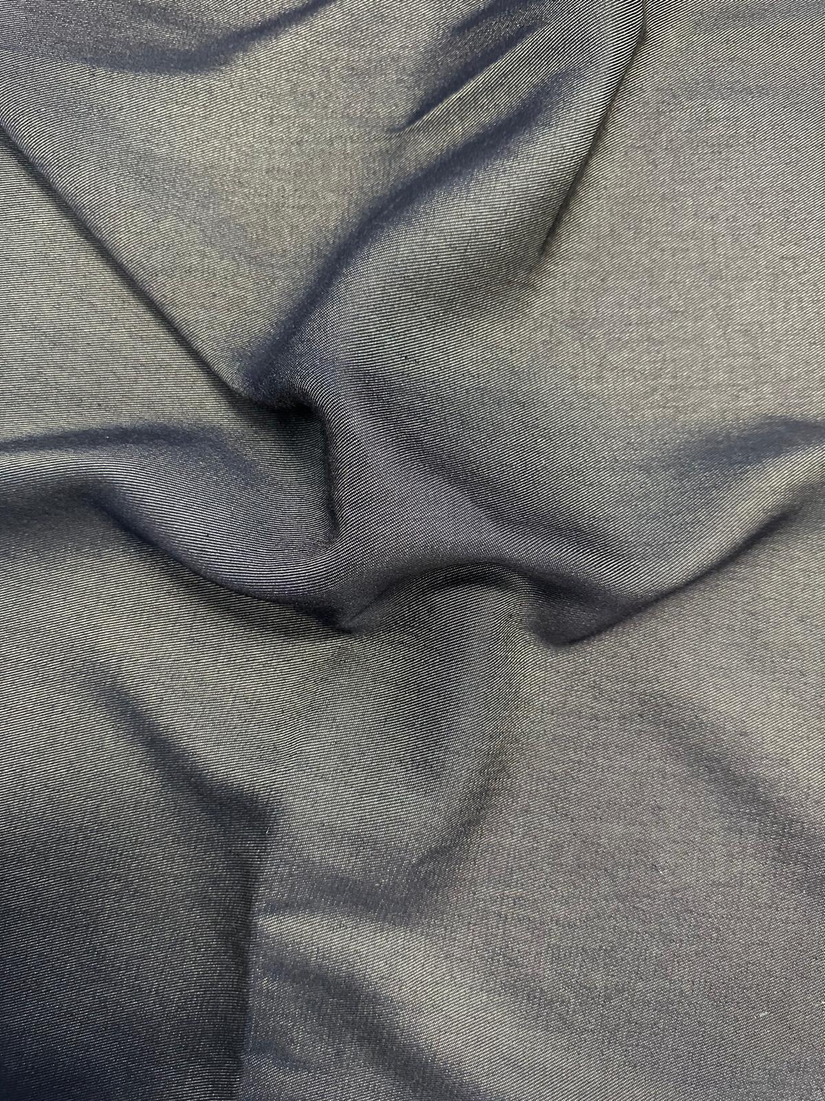 TENCEL 7 OZ BLACK  SOLD BY THE YARD