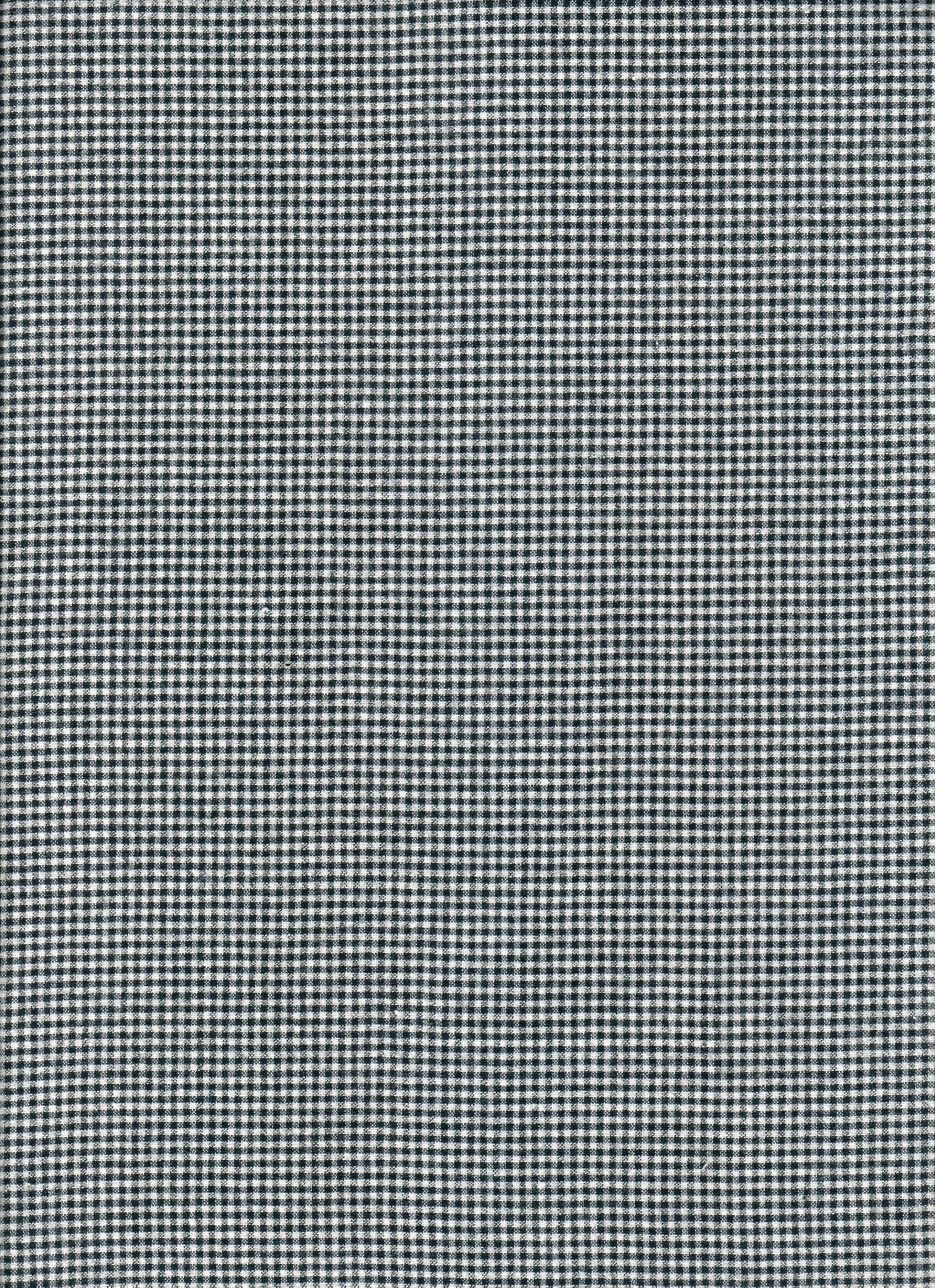 SEERSUCKER SMALL CHECKER BLACK 100% COTTON SOLD BY THE YARD
