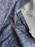 DENIM FLOWERY INDIGO SOLD BY THE YARD