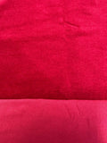 VELVETEEN  FABRIC FUSHCIA SOLD BY THE YARD