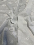 GSK 733 EMBROIDERED CROSSHATCH SOLD BY YARD
