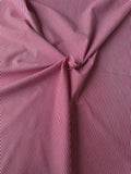 JERSEY STRIPE RED/WHITE  SOLD BY THE YARD