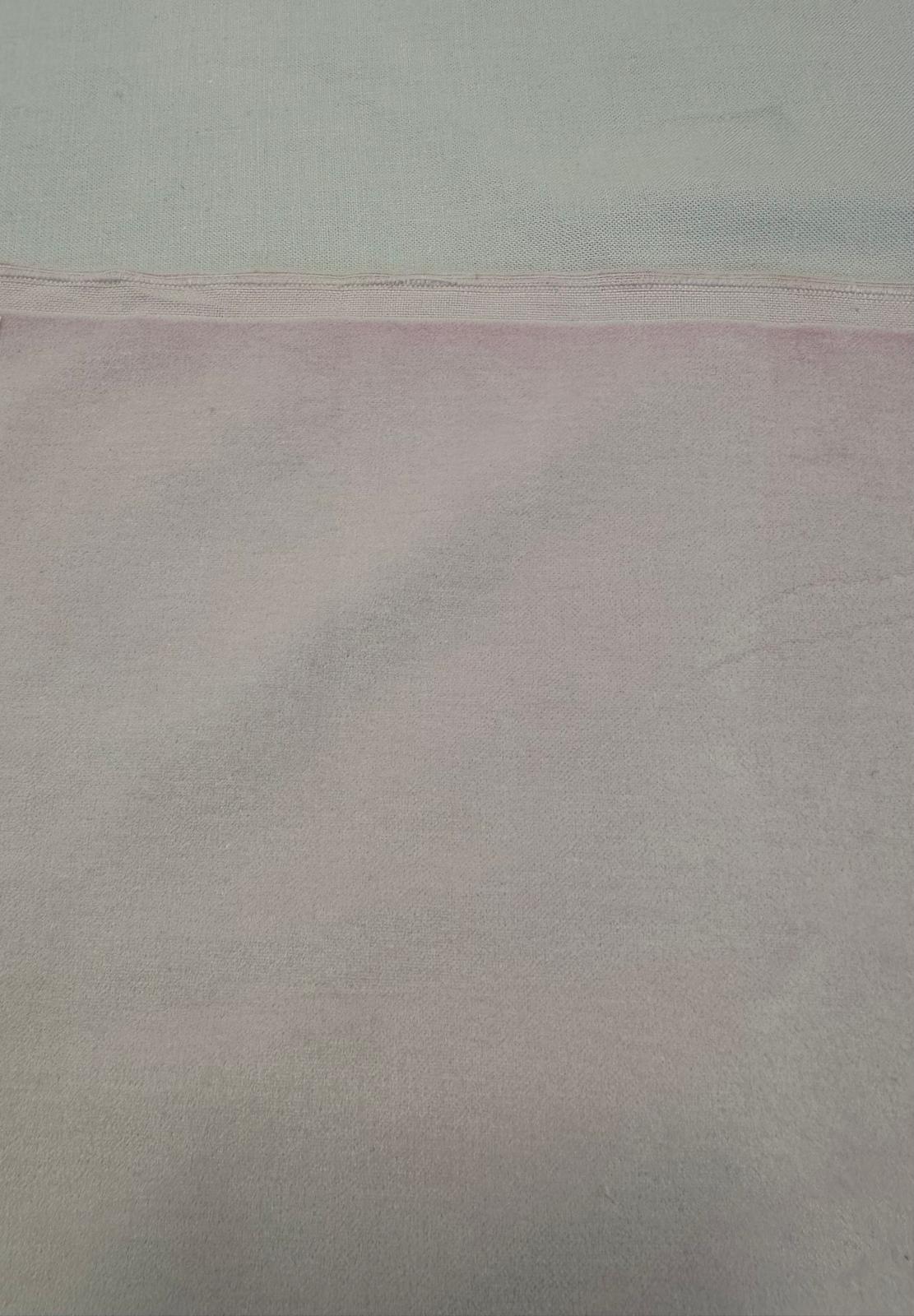 VELVETEEN FABRIC  LIGHT PINK  SOLD BY THE YARD