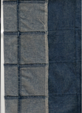 DENIM PATCH WORK INDIGO 6 OZ 100% COTTON SOLD BY THE YARD
