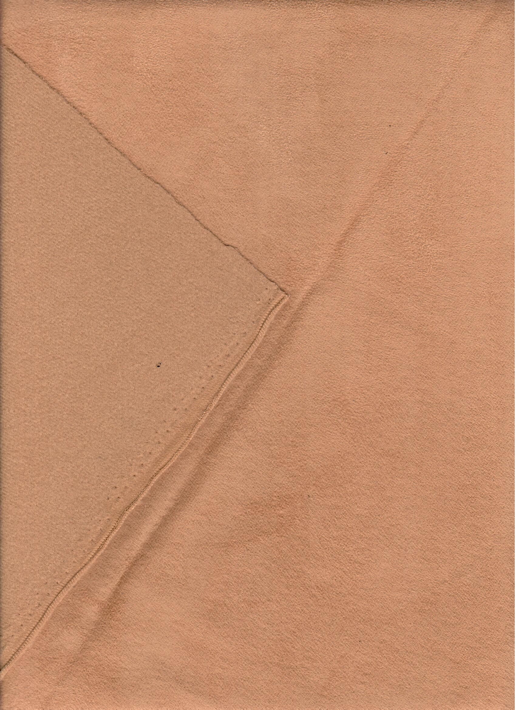 MICROSUEDE CAMEL 27O GSM  100% POLYESTER SOLD BY THE YARD