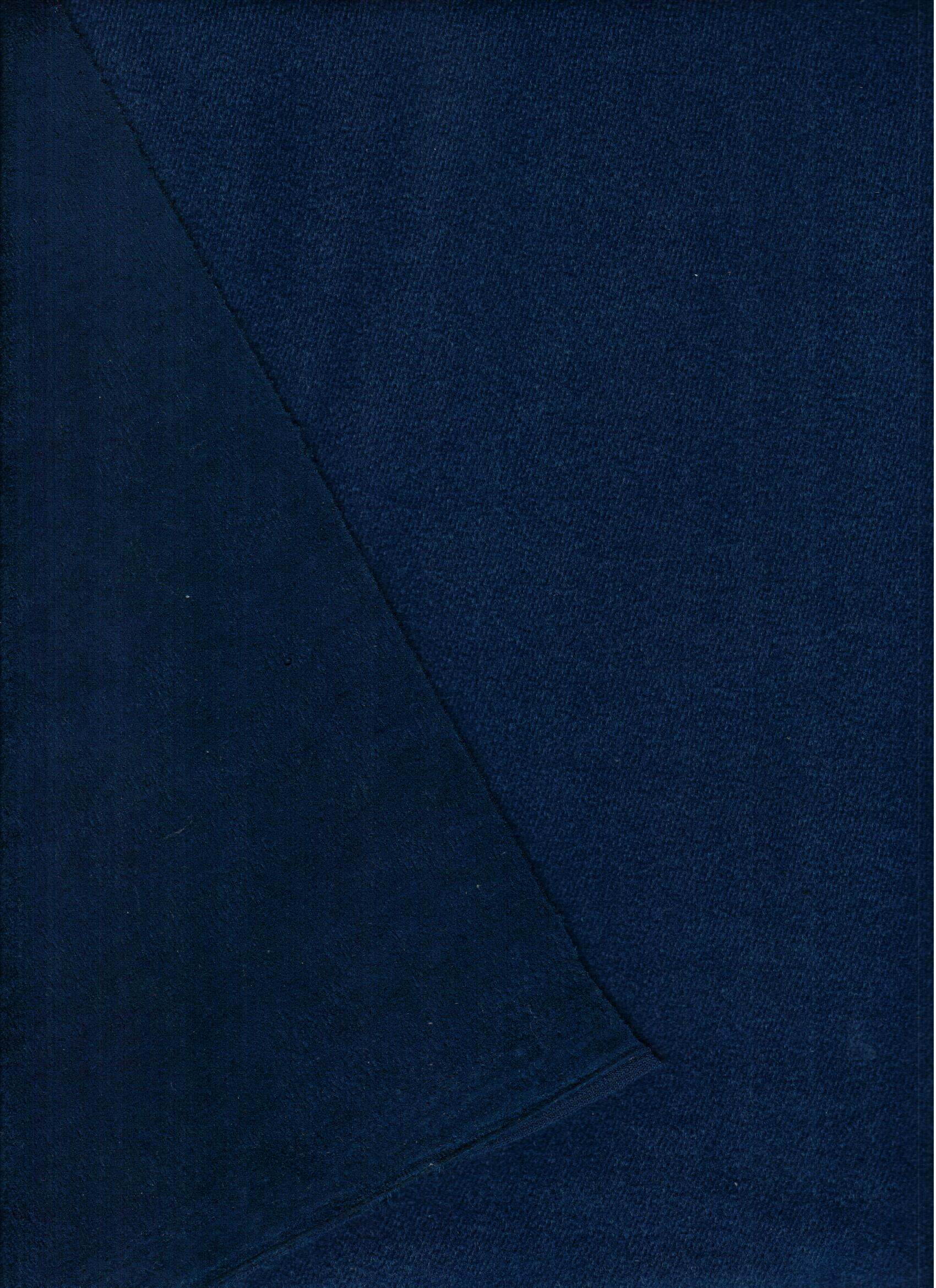 MICROSUEDE NAVY 270 GSM 100% POLYESTER  SOLD BY THE YARD