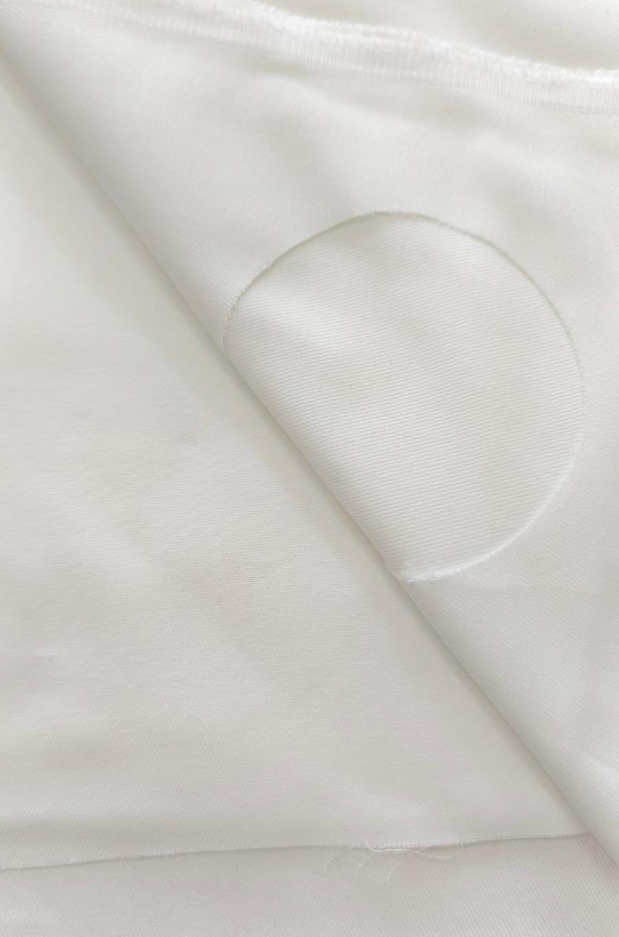 BULL DENIM 13 OZ WHITE   SOLD BY THE YARD